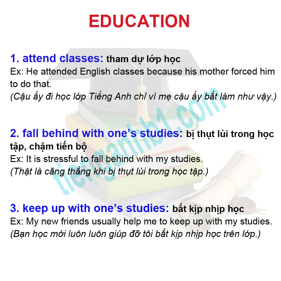 Collocations about Education 1
