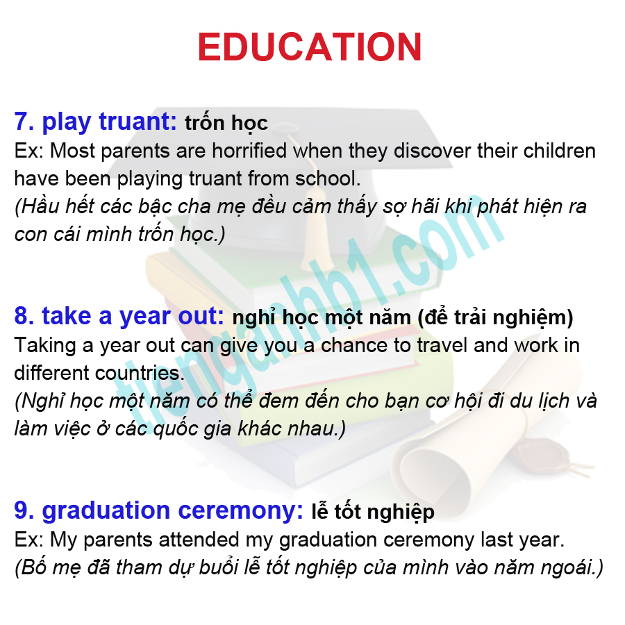 Collocations about Education 3