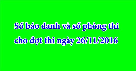 Sơ đồ và danh sách phòng thi vstep 